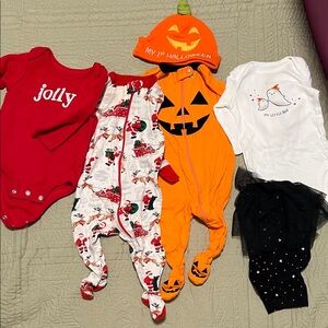 Festive Baby Clothing Set
